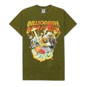 Billionaire Boys Club Mens Short Sleeve Tee T-Shirt Dark Green XXXL 3XL NWT